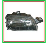 Proyector Derecho H1-H1 Eléctrico Sin Motor-Negro- GTI Fiat Punto- (Año 1993-1