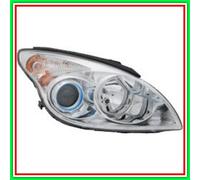 Proyector Derecho H1-H7 Eléctrico Cromato-Con Motor Hyundai I30- (Año 2007-2010