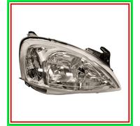 Proyector Derecho H1-H7 Eléctrico Sin Motor-Versión Valeo Opel Corsa C- (Año