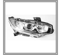 Proyector Derecho H11-Hb3 Eléctrico Con Motor-Con Luz Diurna-Led Honda Civic (
