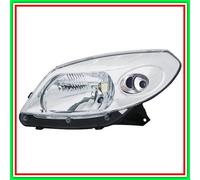 Proyector Derecho H4 Eléctrico Cromato-Con Motor-Con Cables Dacia Sandero- (A...