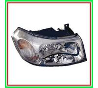 Proyector Derecho H4 Eléctrico Cromato-Sin Motor Mod Hasta 03 Ford Transit Mk