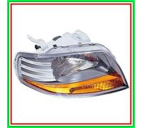 Proyector Derecho H4 Eléctrico Sin Motor-Gris ChevroletDaewoo Kalos- (Año 2