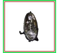 Proyector Derecho H4 Eléctrico Sin Motor-Negro Mod Hasta 07 Nissan Micra K12-(A