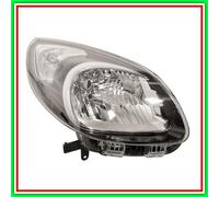 Proyector Derecho H4 Eléctrico Sin Motor-Negro Renault Kangoo- (Año 2013 In Po