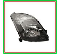 Faro luz proyector delantera derecha para Suzuki Swift 2005 al 2009 parábola negra