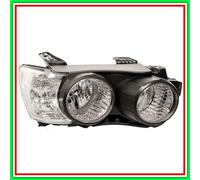 Proyector Derecho H7-H1 Eléctrico Con Motor- Con Marco Faro Negro ChevroletDae