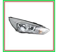 Proyector Derecho H7-H1 Eléctrico Con Motor Cromado Ford Focus-(Año 2015-2018)