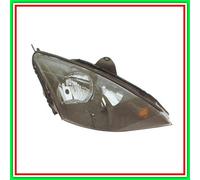 Proyector Derecho H7-H1 Eléctrico Sin Motor-Negro Ford Focus- (Año 2001-2005)