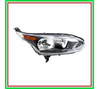 Proyector Derecho H7+H15 Eléctrico Con Motor-Negro-Luz Naranja Ford-Transit/T