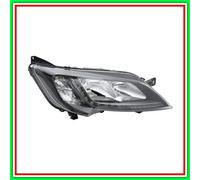 Proyector Derecho H7-H7 Eléctrico Con Motor-Con Luz Direccional-Led-Negro Fiat