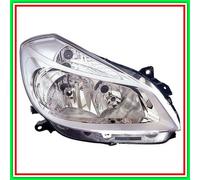 Proyector Derecho H7-H7 Eléctrico Con Motor Cromato Renault Clio- (Año 2005-200