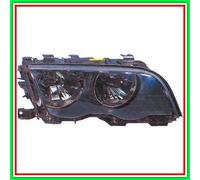 Proyector Derecho H7-H7 Eléctrico Con Motor-Negro BMW Serie 3-E46- (Año 1998-200
