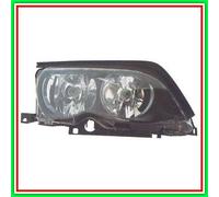 Proyector Derecho H7-H7 Eléctrico Con Motor-Negro BMW Serie 3-E46- (Año 2001-200