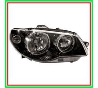 Proyector Derecho H7-H7 Eléctrico Con Motor Negro Fiat Palio-Albea-Strada Pick U