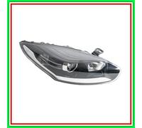 Proyector Derecho H7+H7 Eléctrico-Con Motor-Negro Renault-Megane-Mod....