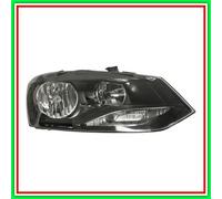 Proyector Derecho H7-H7 Eléctrico Con Motor-Negro SUV Polo- (Año 2009-2014)