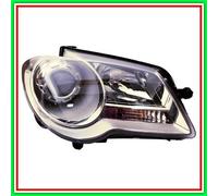 Faro luz proyector delantera derecha para Volkswagen touran 2006 al 2010