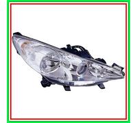 Faro luz proyector delantera derecha para Peugeot 207 de 2006 en adelante con antiniebla