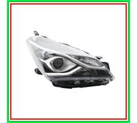 Proyector Derecho Hir2 Eléctrico Sin Motor-Con Lente-Negro Toyota - Yari