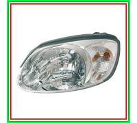 Proyector Derecho Mod H4 Eléctrico-Con Luz Blanca Hyundai Accent- (Año 2002-2)