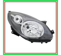 Proyector Derecho Mod H4 Eléctrico-Con Motor-Negro Renault Twingo Basic- (Año 20