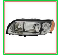 Proyector Derecho Mod H7-H9 Eléctrico-Con Motor-Negro Volvo S60- (Año 2005-2010)