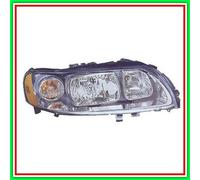 Proyector Derecho Mod H7-H9 Eléctrico-Sin Motor-Negro Volvo S60- (Año 2005-201