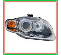 Proyector Derecho Xenon D1S Eléctrico-Con Motor-Luz Naranja Audi A4 (B7)-(An