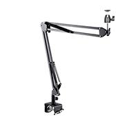 Proyector Extensible Proyección de Doble sección voladizo Plegable Universal Escritorio sofá Techo proyección General 6mm Soporte sin perforación Soporte de Pared para proyector(B)