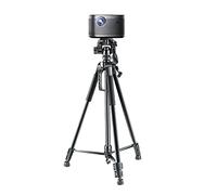 Proyector Extensible Soporte de proyector for el hogar, trípode telescópico sin Agujeros montado en el Suelo, Escritorio Universal, mesita de Noche, sofá, Soporte Triangular portátil Soporte de Pared