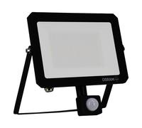 Proyector Exterior LED OSRAM 6500K Aluminio Negro IP65 Con Sensor y 1 Luz