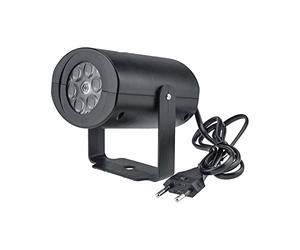 Proyector Fachada Navidad de Navidad LED Mini de Escenario de proyección de Navidad con 12 Patrones de proyección de decoración al Libre para Navidad/Vacaciones/Fiesta Boda/Jardín (B, One Size)