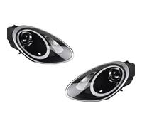 Proyector Faro auto Compatible Con Porsche Para Cayman 987 2005 2006 2007 2008 Faros Delanteros Repuesto DRL Luz Alta Baja Accesorios Xenón