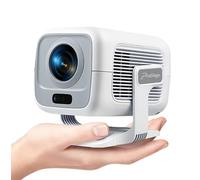 Proyector Full HD 4K con Enfoque automático para películas, WiFi, Android, Smart TV, Cine en casa, miniproyector de vídeo portátil