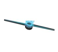 Proyector holográfico 3D con Ventilador, proyector holográfico 3D for Publicidad, luz de Publicidad, proyector holográfico HD, for Tiendas, Bares, Fiestas, Navidad y Halloween Exhibición publicitaria