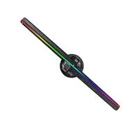 Proyector holográfico 3D con WiFi de 16,5 Pulgadas y 224 Luces LED for Negocios, Tiendas, Bares y Fiestas. Alto Brillo