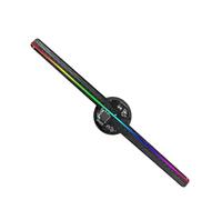 Proyector holográfico 3D con WiFi de 42 cm, luz publicitaria for Tiendas, Bares y Fiestas. Alto Brillo