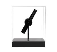 Proyector holográfico 3D de 30 cm con Ventilador for Escritorio, Pantalla LED Transparente for Logotipos Alto Brillo