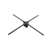 Proyector holográfico 3D de 65-100 cm con luz LED HD for Publicidad y videoteca for Negocios, Bares, Fiestas y Eventos. Amplio ángulo de visión(100cm)