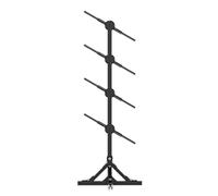 Proyector holográfico 3D de pie con soporte for empalme de imágenes y vídeos, pantalla publicitaria remota, ventilador 3D, publicidad, logotipo, luz Exhibición publicitaria del festival(4 Pieces Splic