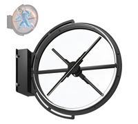 Proyector holográfico 3D, diseño de ventilador de doble cara, controlado por aplicación, letrero giratorio LED impermeable para publicidad en restaurantes, cafeterías y tiendas