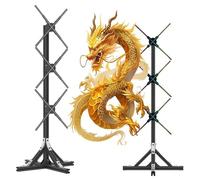 Proyector holográfico 3D, pantalla holográfica LED HD de 50 cm para negocios, bar, Halloween, aplicación y WiFi, publicidad de árbol de Navidad