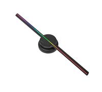 Proyector Holográfico 3D T40, Ventilador De Publicidad, Reproductor Montado En La Pared, Ventilador De Vídeo Y Fotografía LED A Simple Vista, 224 Cuentas De Luz LED