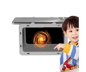 Proyector holográfico para teléfono - Mini proyector portátil 3D, dispositivo de cine en casa DIY | Pantalla inteligente de holograma para dibujos animados, anuncios, entretenimiento creativo
