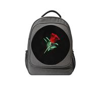 Proyector holográfico portátil con Mochila, Ventilador holográfico LED 3D con WiFi, for Eventos navideños, centros comerciales, Fiestas y Publicidad. Alto Brillo