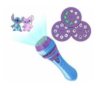 Proyector infantil Lexibook LTC050D 24 imágenes 2 en 1 Azul Violeta 3 discos LED