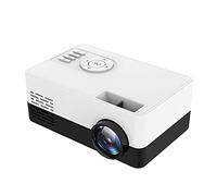 Proyector Ini, 320 x 240 píxeles, soporta 1080P USB Mini Beamer Home Media Player Regalo para niños (Color: D) (D) pequeño regalo
