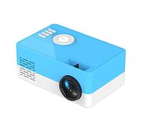 Proyector Ini, 320 x 240 píxeles, soporta 1080P USB Mini Beamer Home Media Player Regalo para niños (Color: D) (Azul) pequeño regalo