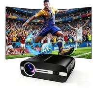 Proyector inteligente ANSI 2200 ANSI 4K HDR, proyectores de luz diurna LED con aplicaciones con licencia, Wifi6 Bluetooth DB Audio TOF Auto Focus HDMI ARC Home Theater para sala interior y juegos al
